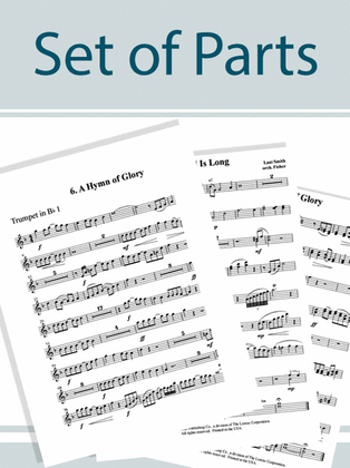 Book cover for Christ the Lord Is Risen Today - Brass Quintet Score and Parts