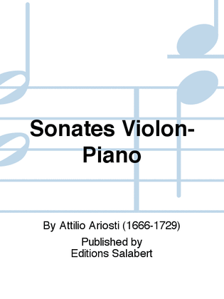 Sonates Violon-Piano