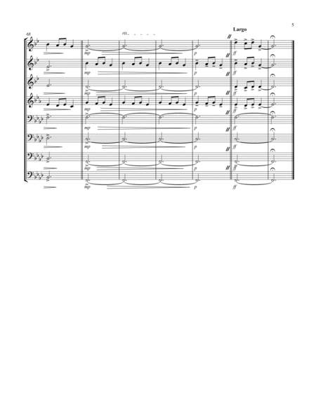 Carol of the Bells (F min) (Brass Octet - 3 Trp, 1 Hrn, 3 Trb, 1 Tuba) image number null