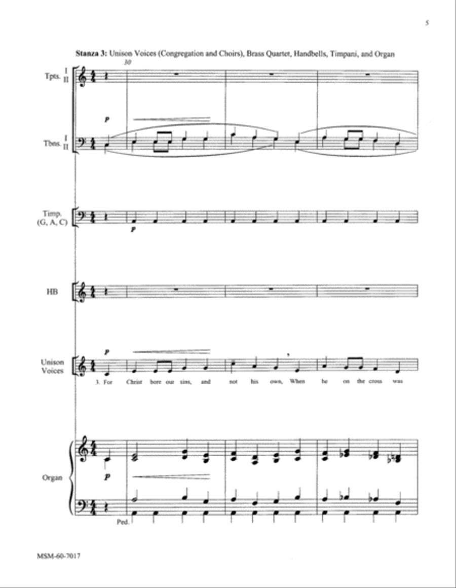 O Day Full of Grace Choir scores gallery preview page 5