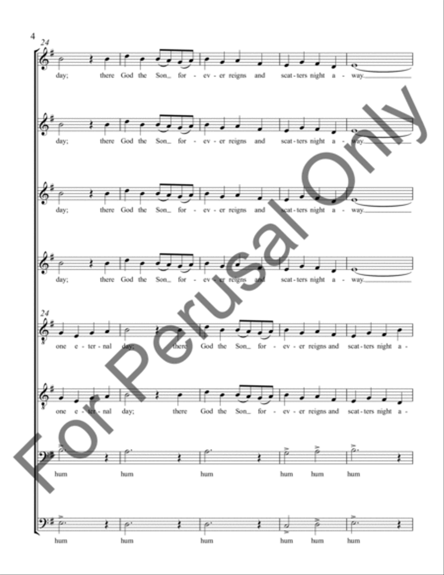Bound for the Promised Land SSAATTBB scores gallery preview page 4