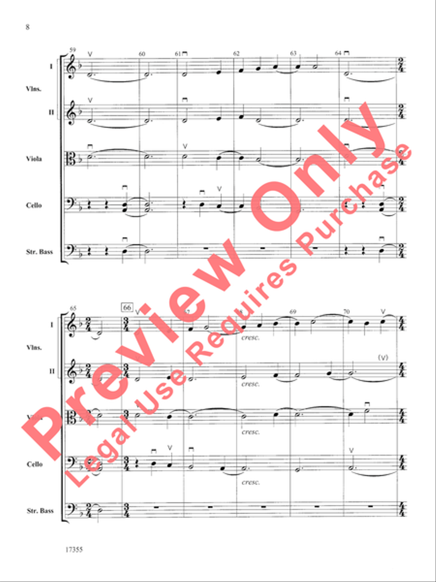 Mantras Mantras String Orchestra scores gallery preview page 9