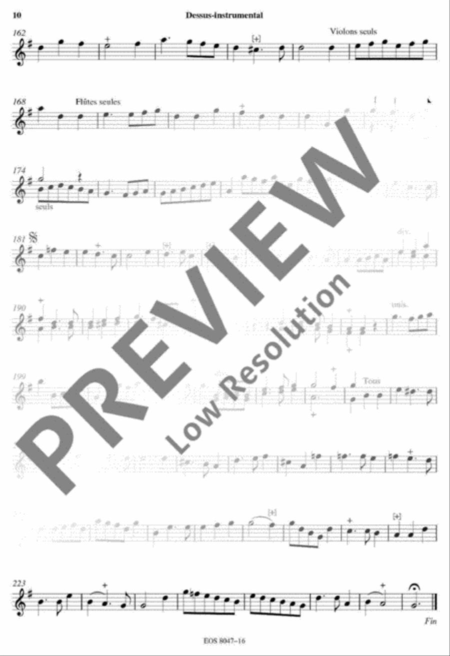 Messe de Mort Flute scores gallery preview page 10