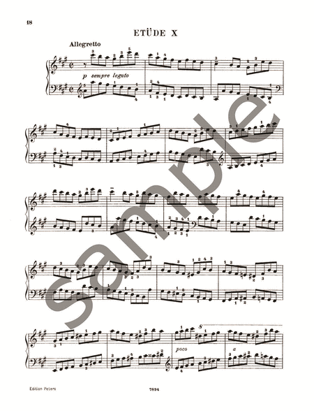 Studies (Preparatory Studies to Cramer) for Piano Vol. 1