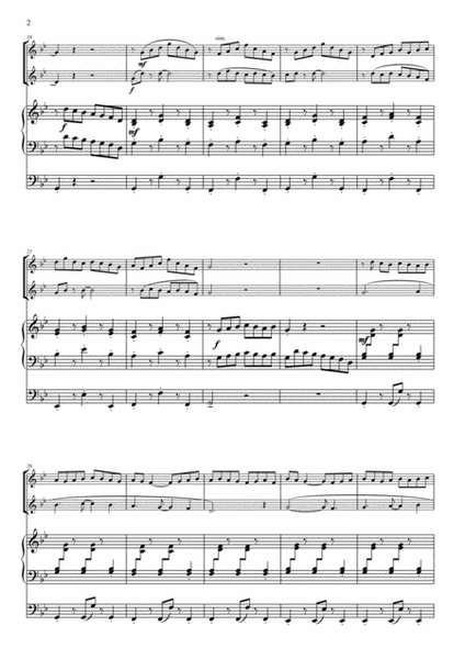 Suite for piccolo, English horn & organ