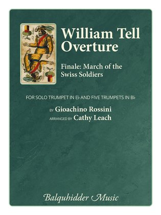 Book cover for William Tell Overture, for 6 Trumpets