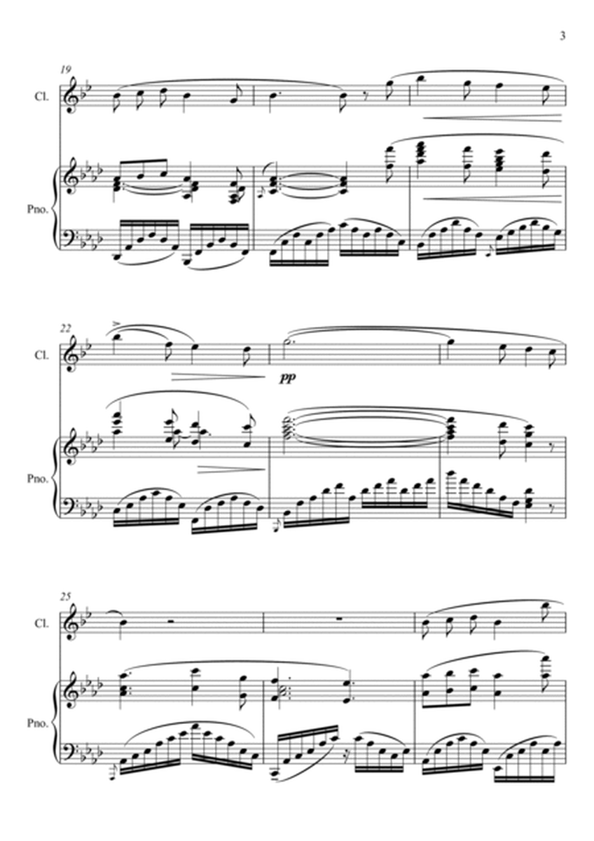Giacomo Puccini - O mio babbino caro (Clarinet Solo) image number null