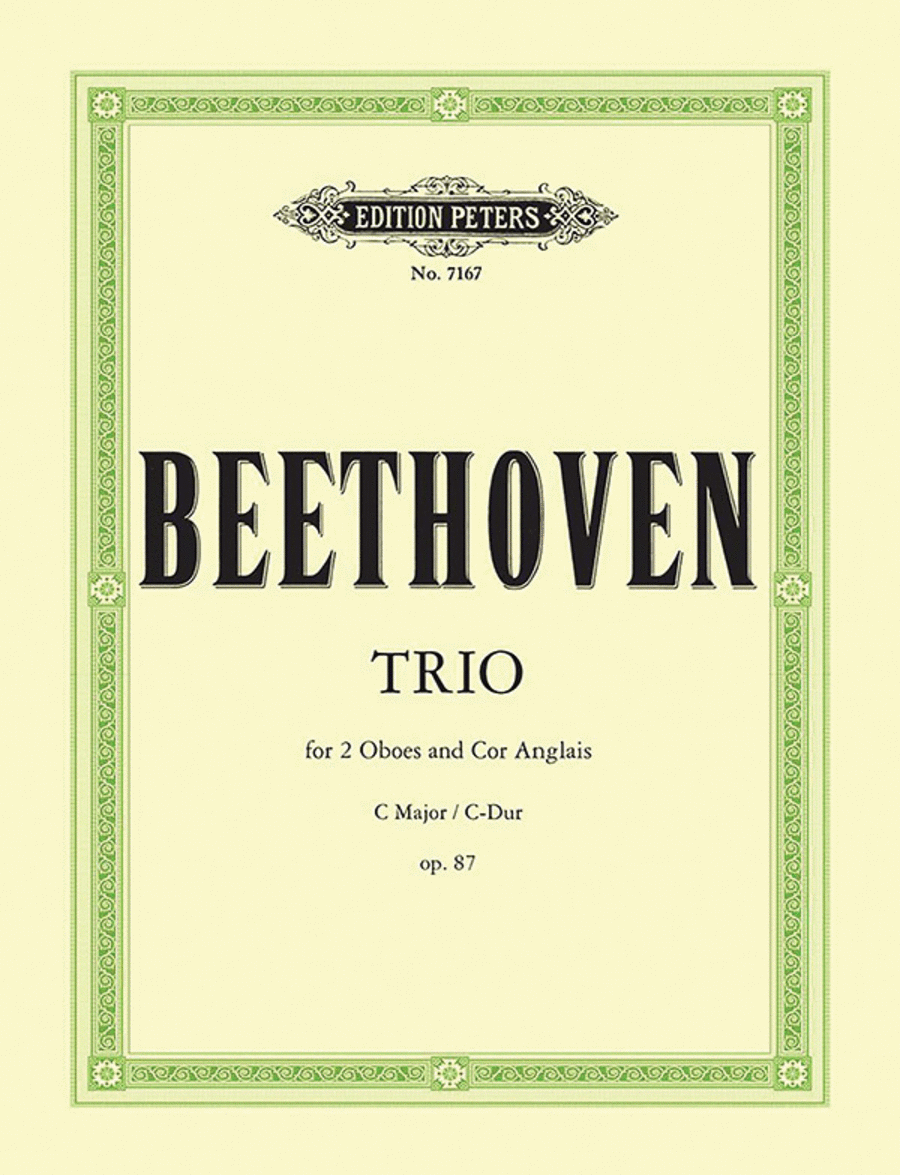 Trio in C Op. 87 Woodwind Trio scores gallery preview page 1