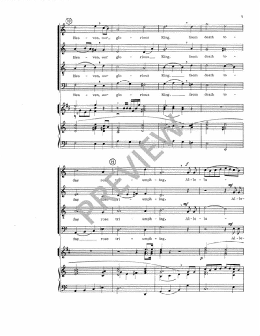 Ye Sons and Daughters - SATB edition 4-Part scores gallery preview page 4
