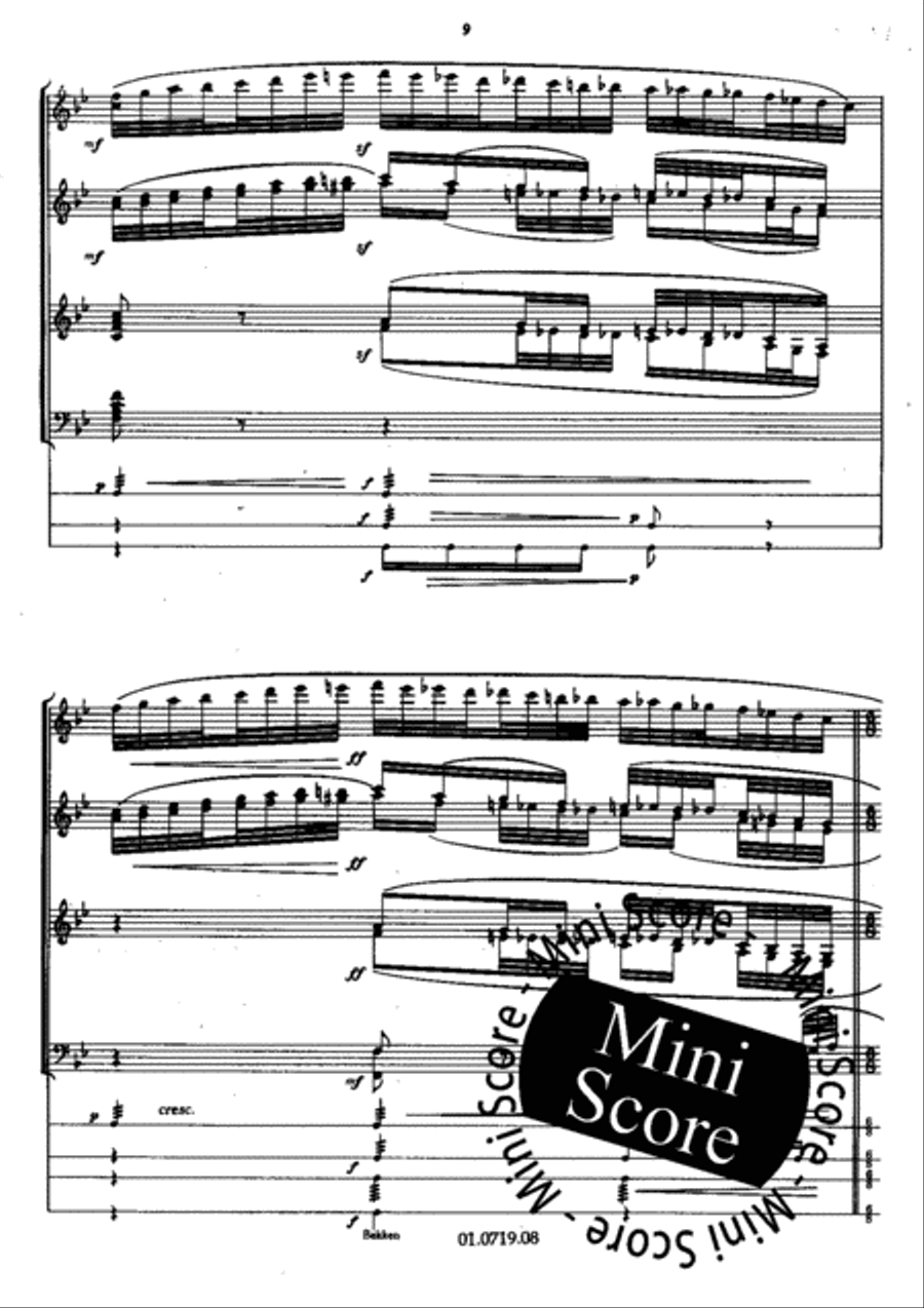 Le Carnaval Romain Concert Band scores gallery preview page 12