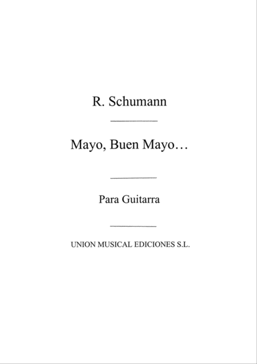 Mayo Buen Mayo Mayo Buen Mayo Acoustic Guitar scores gallery preview page 1
