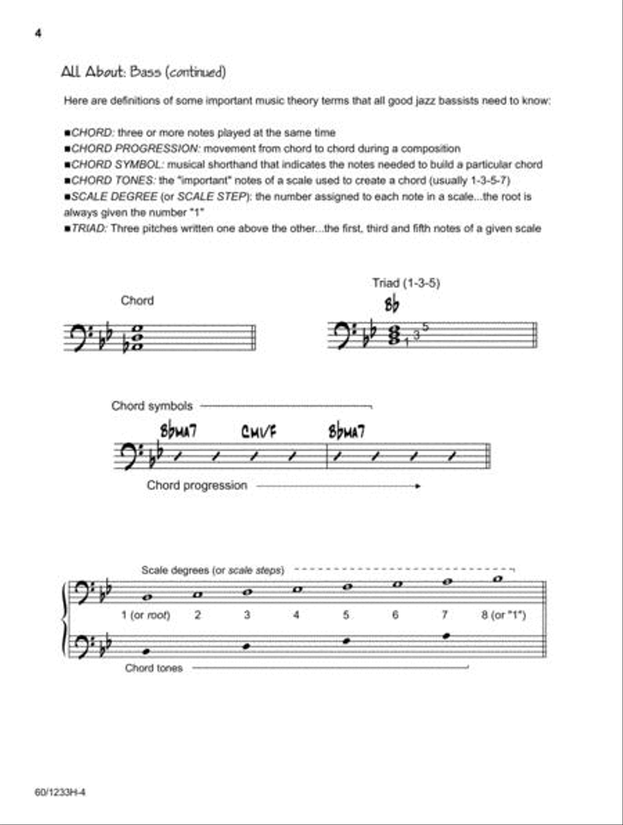 Jazz Basics - Bass Jazz Ensemble scores gallery preview page 4