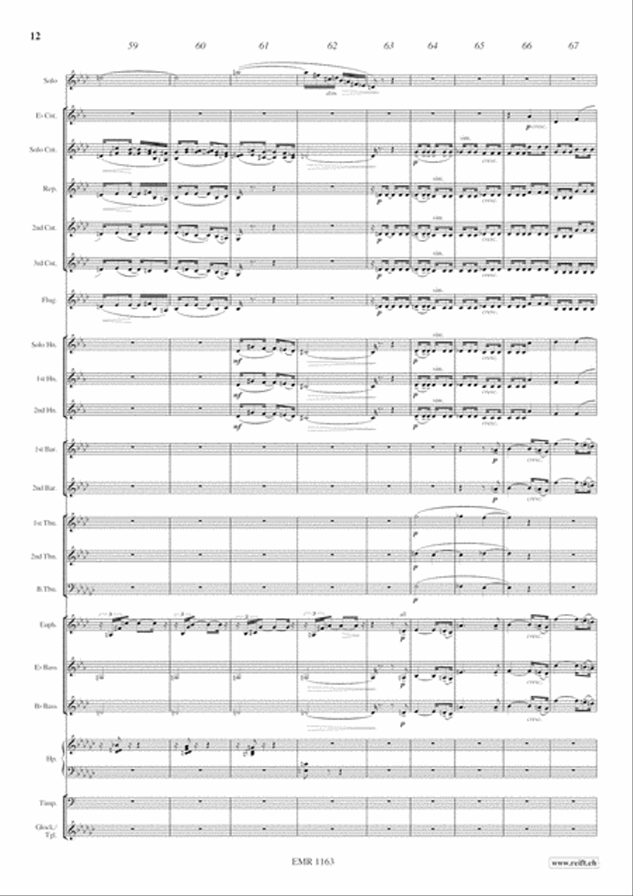 Concerto Brass Band scores gallery preview page 13