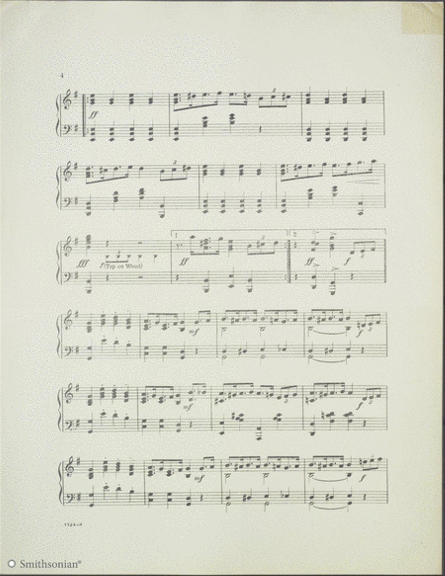 Ken - Tuc - Kee Foxtrot Ken - Tuc - Kee Foxtrot Piano Solo scores gallery preview page 4
