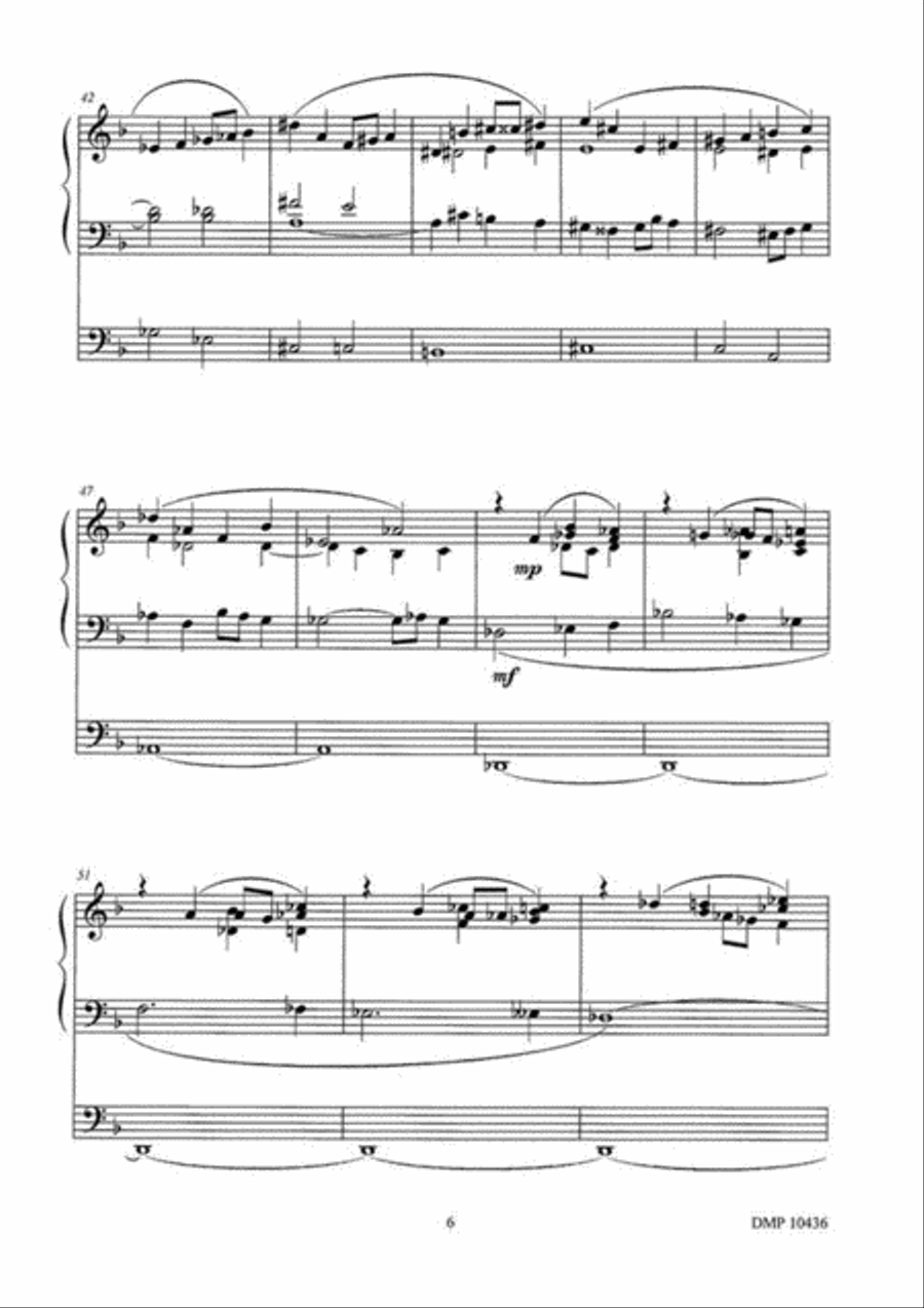 Toccata E Fuga Organ scores gallery preview page 5