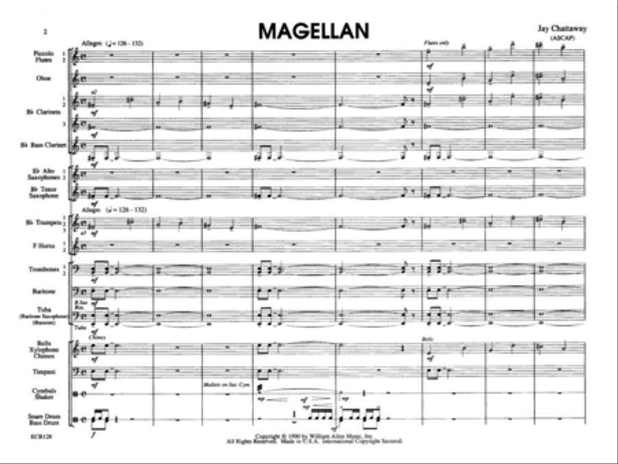 Magellan Concert Band scores gallery preview page 2