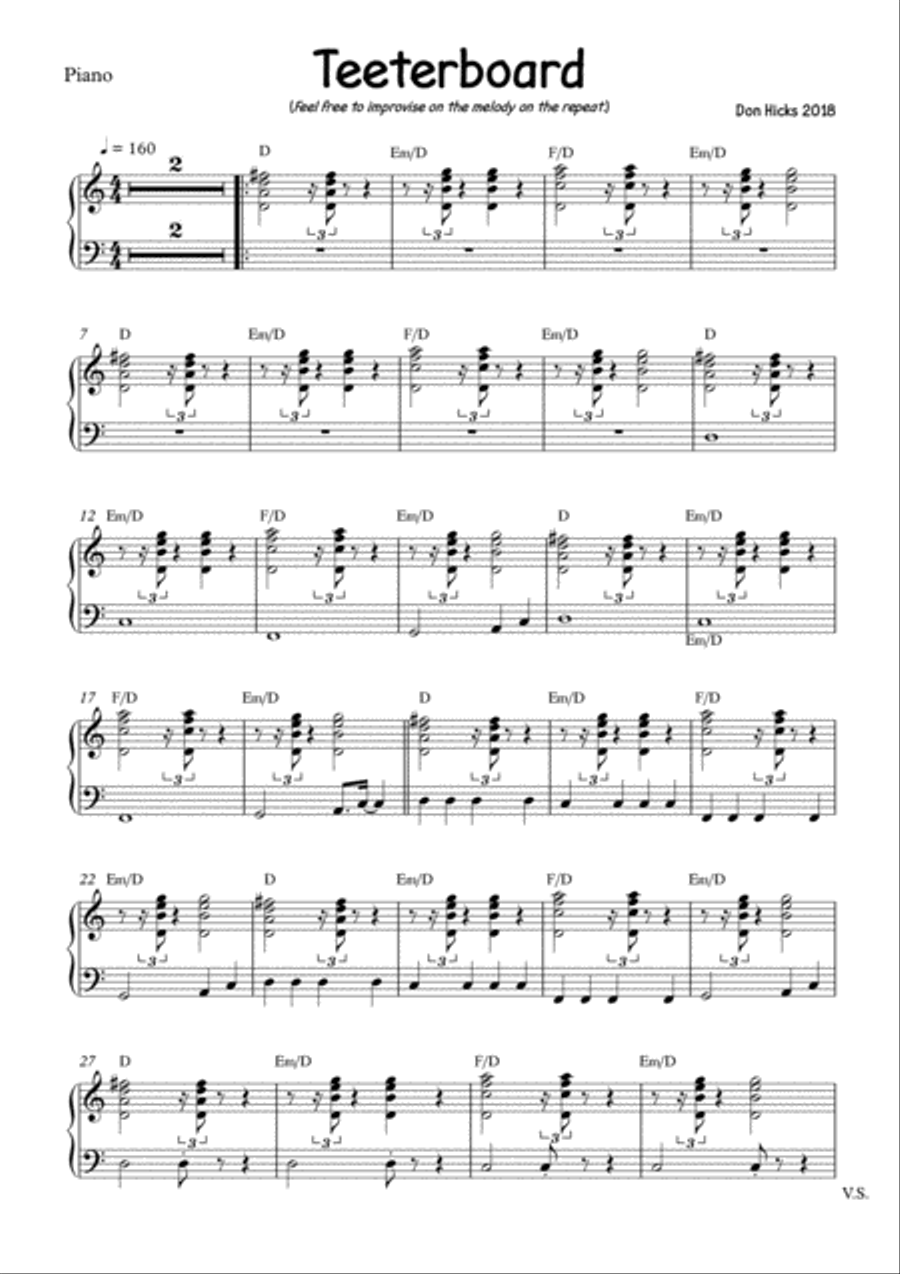 Teeterboard Teeterboard Small Ensemble scores gallery preview page 3