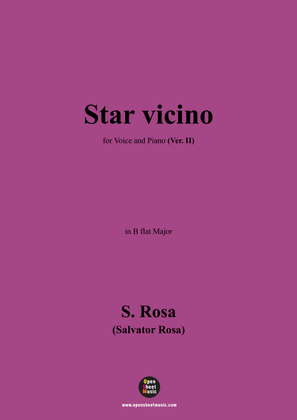 Book cover for S. Rosa-Star vicino,Ver. II,in B flat Major