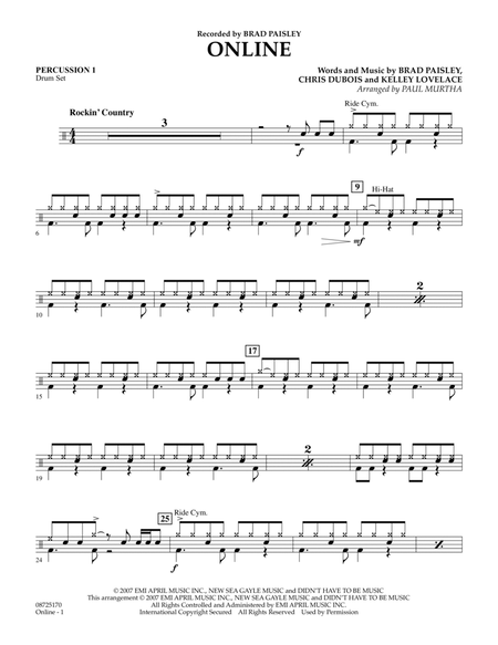 Online - Percussion 1