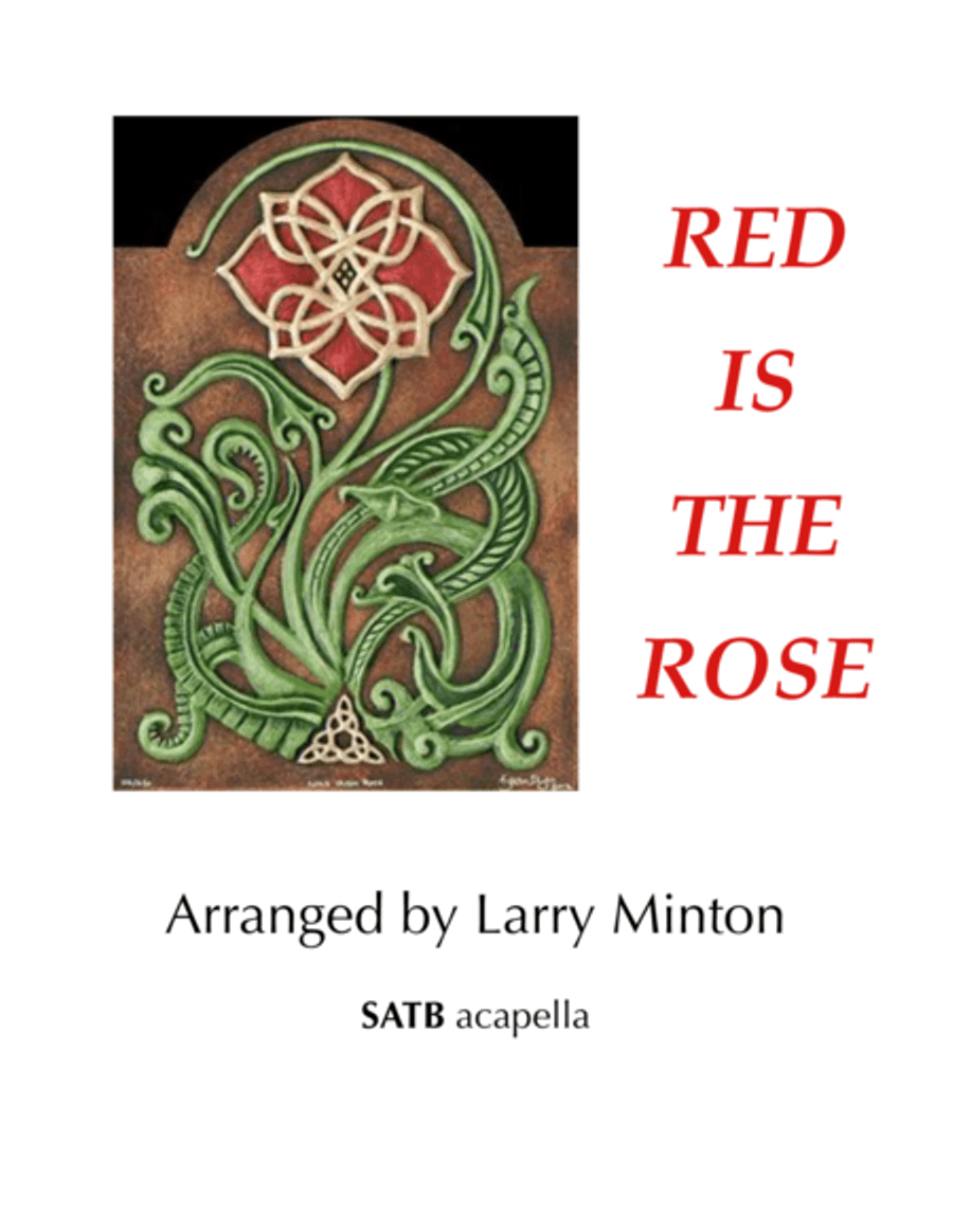 Red is the Rose 4-Part scores gallery preview page 1