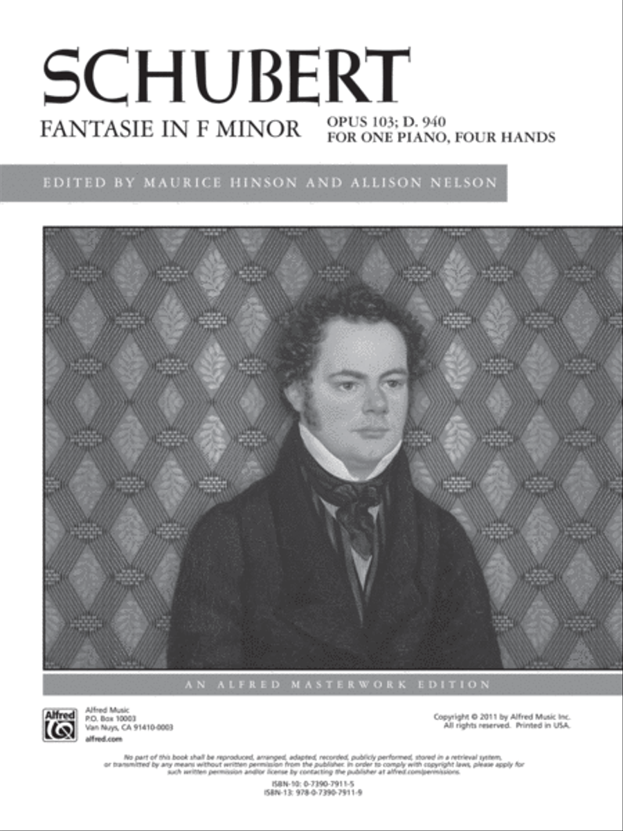 Schubert -- Fantasie in F Minor, Op. 103, D. 940 Small Ensemble scores gallery preview page 2