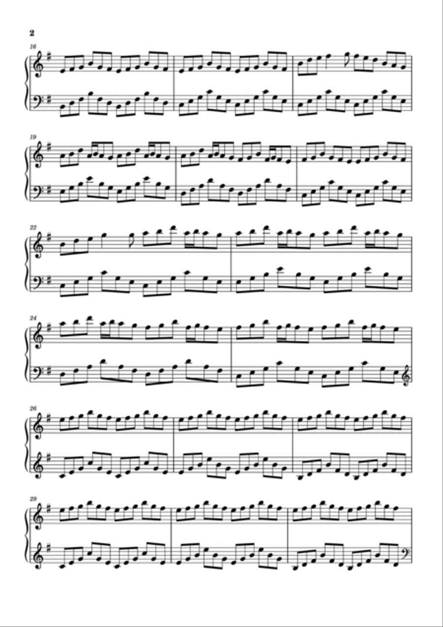Solas Piano Solo scores gallery preview page 2