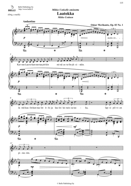 Laatokka, Op. 83 No. 1 (C minor)
