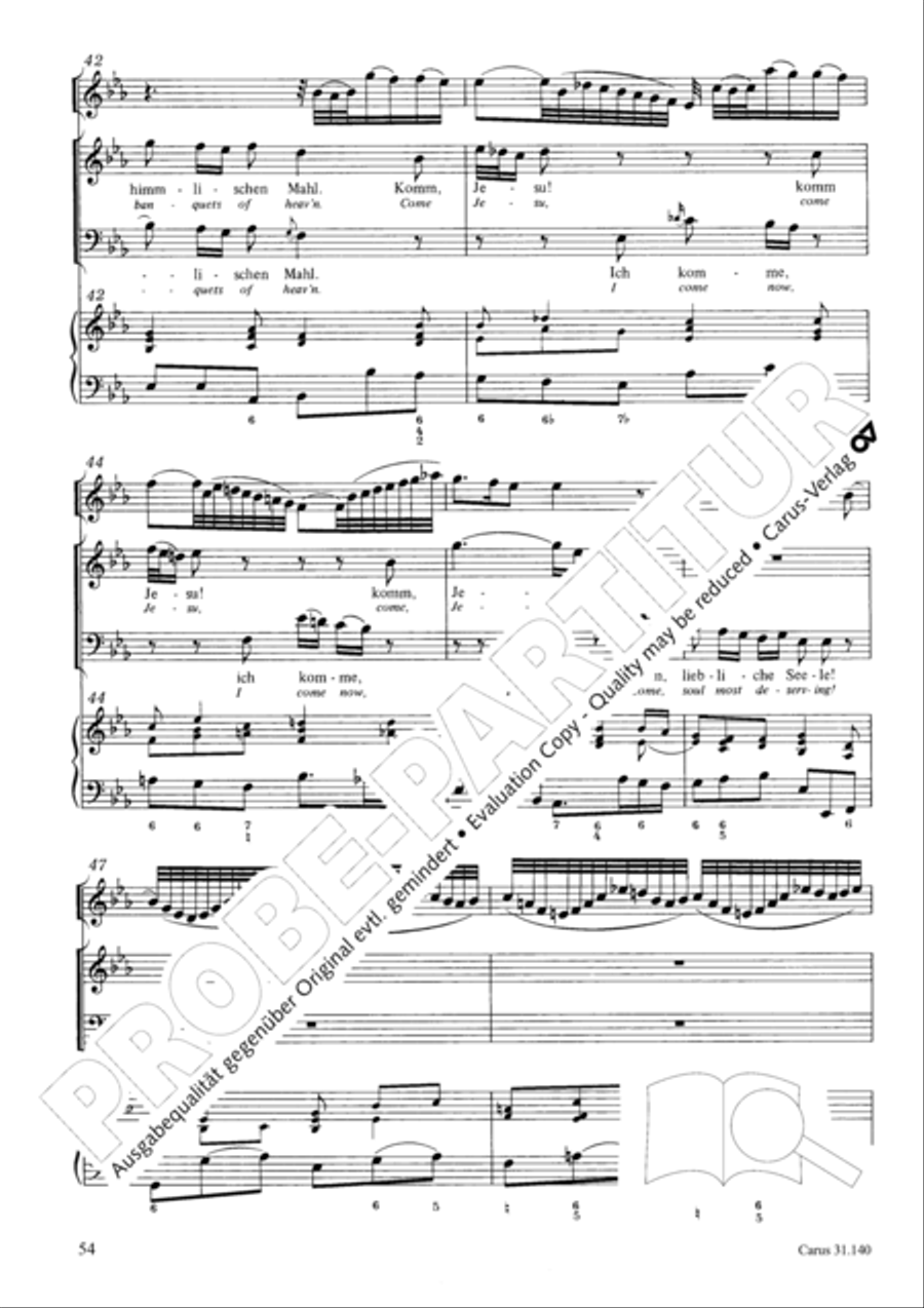 Wake, o wake and hear the voices STB scores gallery preview page 55