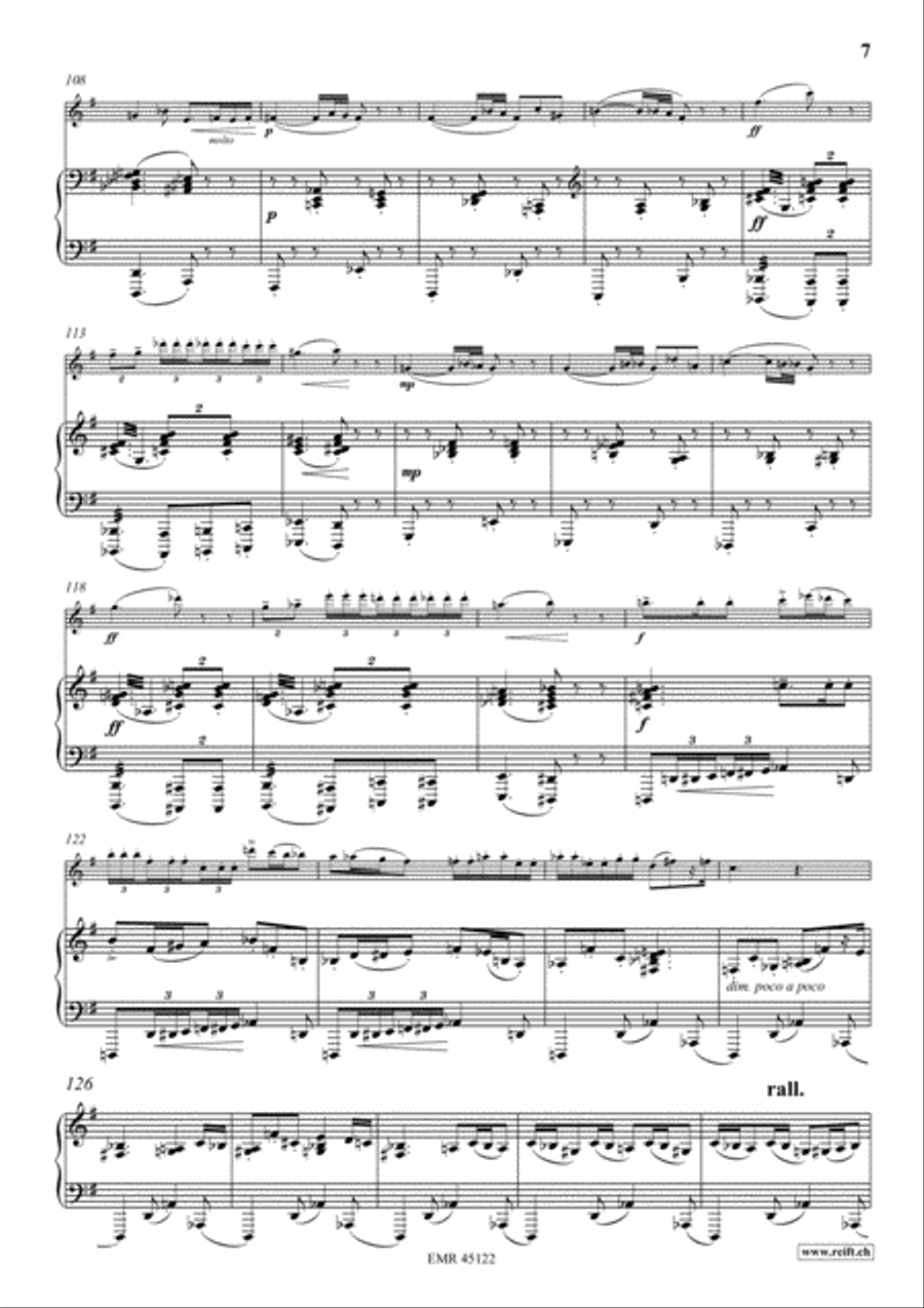 Scherzo Concertant Flute Solo scores gallery preview page 8