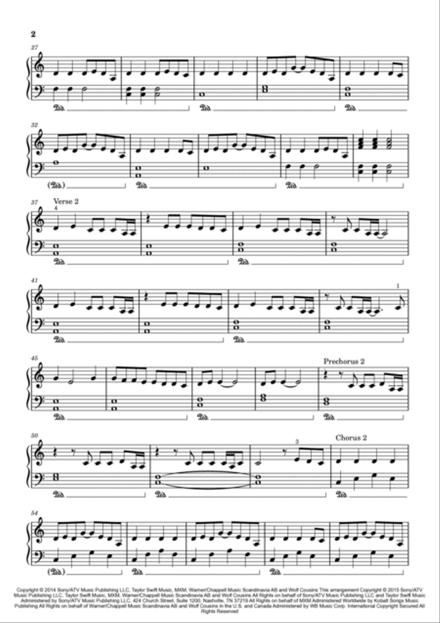 Style Easy Piano scores gallery preview page 2
