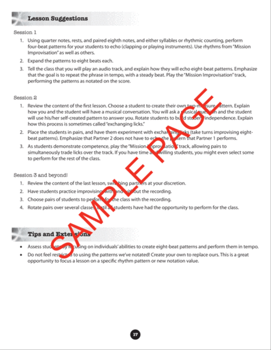 Mission: Composition CD scores gallery preview page 7