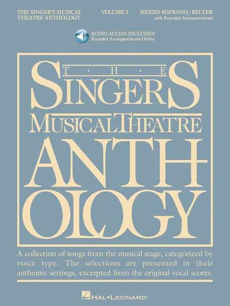 The Singer's Musical Theatre Anthology - Volume 3 - Mezzo Soprano image number null