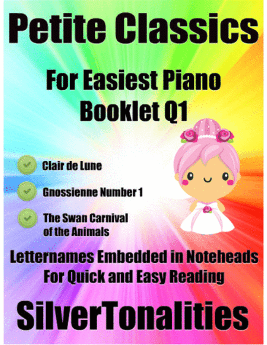 Petite Classics for Easiest Piano Booklet Q1 Easy Piano scores gallery preview page 1