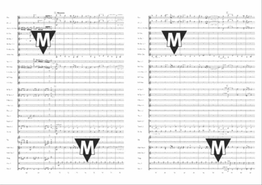 Romanian Dances II - Suite Concert Band scores gallery preview page 20