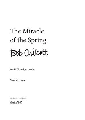 Book cover for The Miracle of the Spring