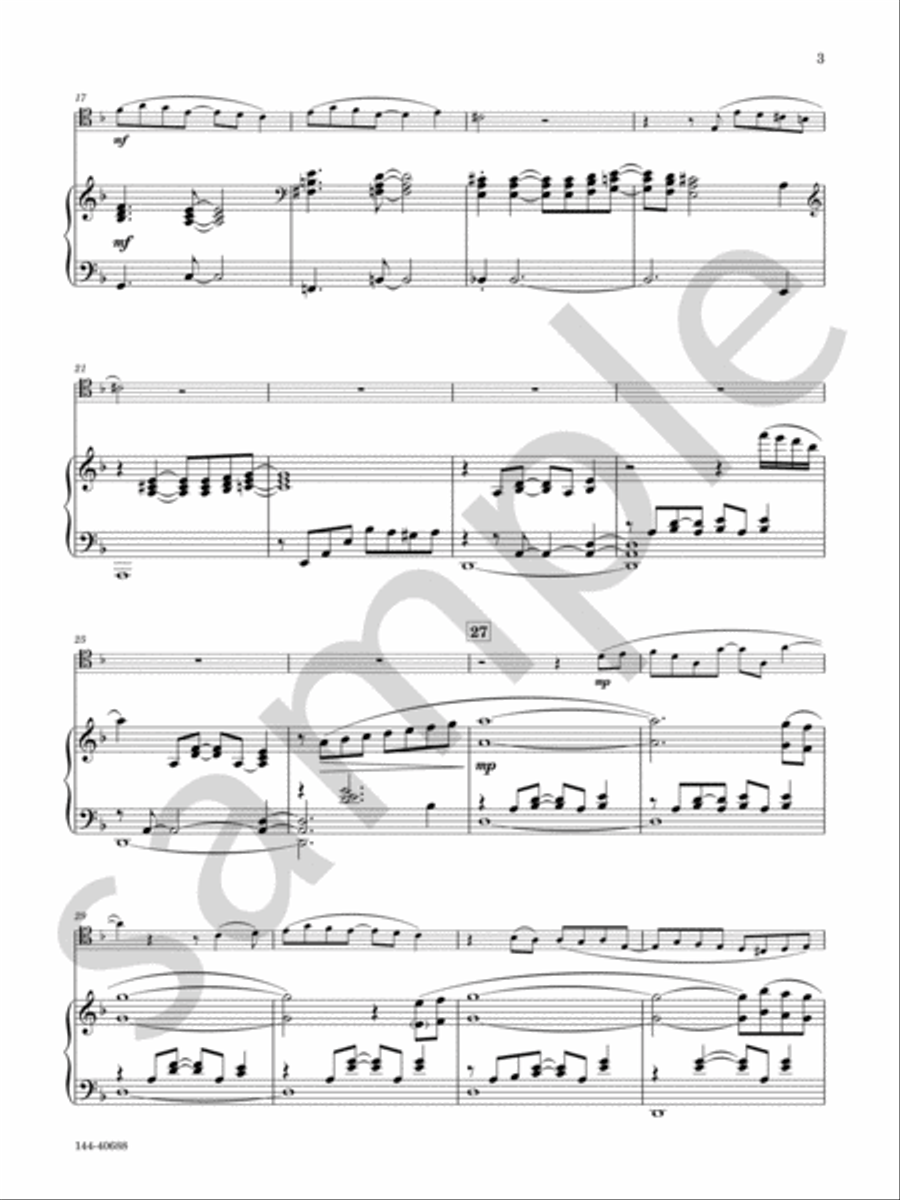Two Latin Dances Chamber Music scores gallery preview page 4