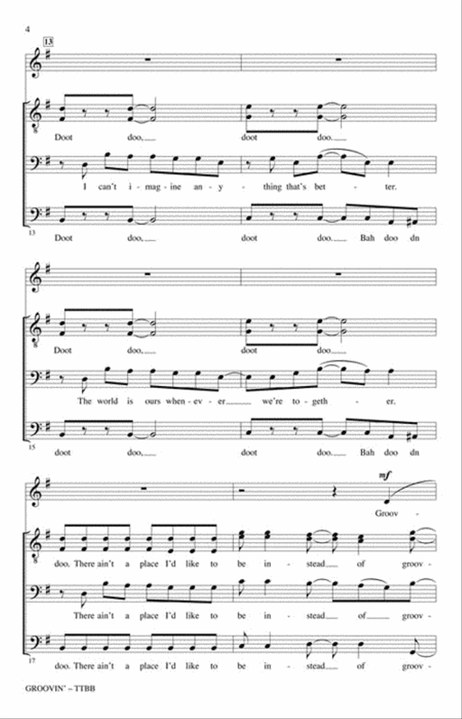 Groovin' TTBB scores gallery preview page 4