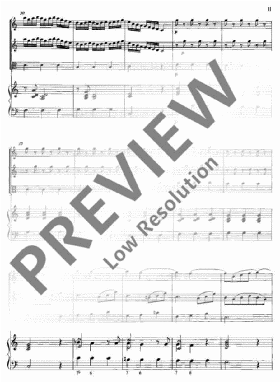 Concerto ripieno String Orchestra scores gallery preview page 12