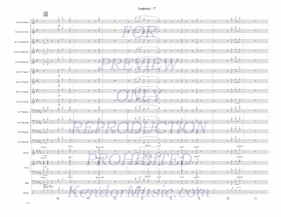 Legacy Legacy Jazz Ensemble scores gallery preview page 8