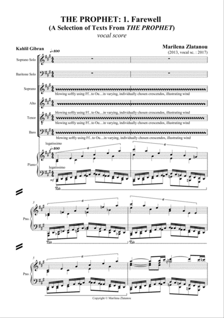 THE PROPHET Full Orchestra scores gallery preview page 5