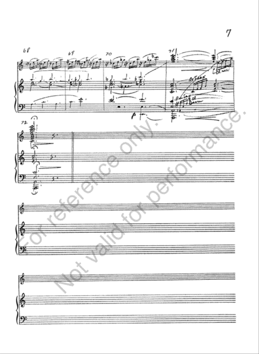Claire de Lune Claire de Lune Concert Band scores gallery preview page 8