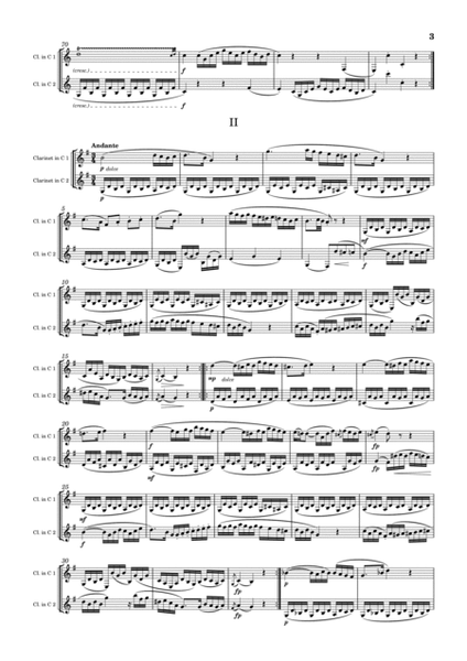 Sonata No.16, K.545 for 2 Clarinets image number null