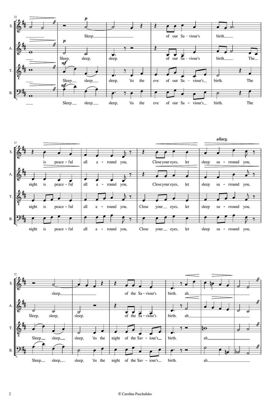 Still Still Still Still Still Still 4-Part scores gallery preview page 2