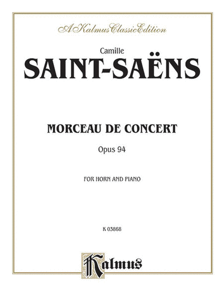 Morceau de Concert, Op. 94