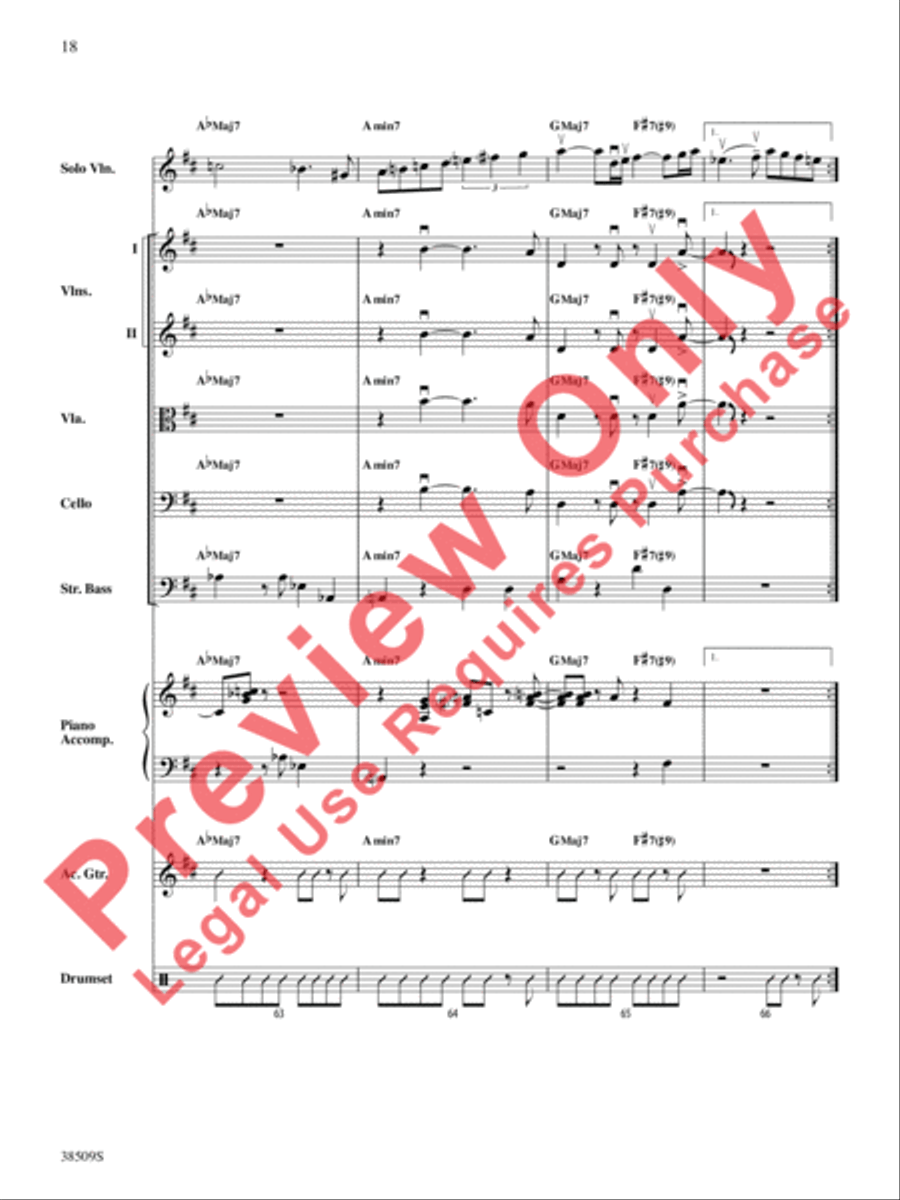 Recorda Me String Orchestra scores gallery preview page 19