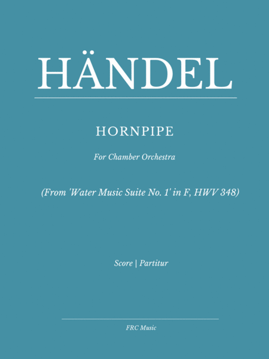 Honrpipe (From 'Water Music Suite No. 1' in F, HWV 348) image number null