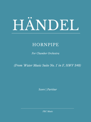 Book cover for Honrpipe (From 'Water Music Suite No. 1' in F, HWV 348)
