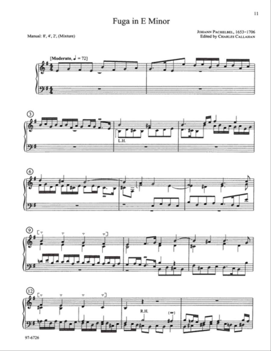 Preludes and Postludes for Manuals, Vol. 4 Organ scores gallery preview page 5