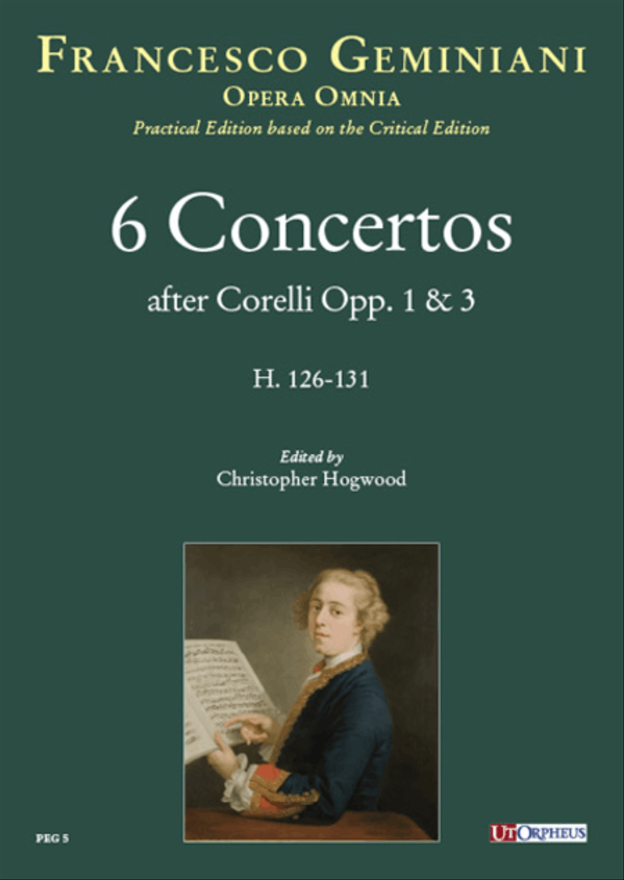 6 Concertos after Corelli Opp. 1 & 3 (H. 126-131) Orchestra scores gallery preview page 1