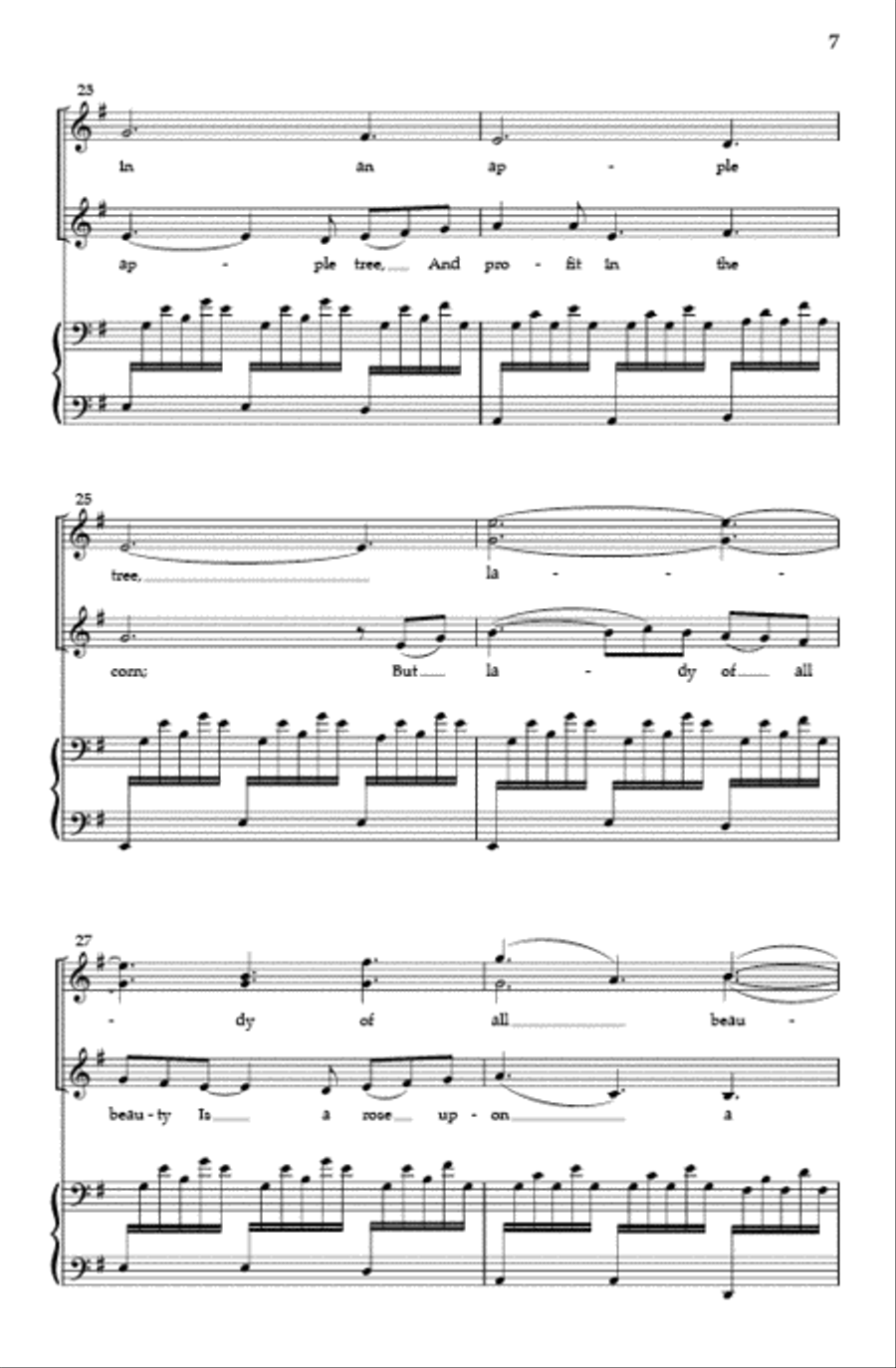 The Rose (SA) - Vocal Score SA scores gallery preview page 6